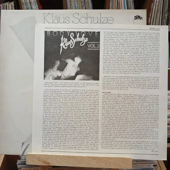 [BUNJANG] Klaus Schulze Body Love LP Vinyl Record / 민트 클라우스 슐츠 Body Love LP 할인