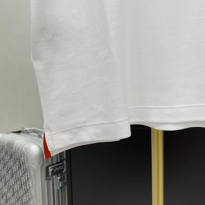 [BUNJANG] Hermes Double Technical Polo T-Shirt White / 새상품] 에르메스 더블 테크니컬 폴로 티셔츠 화이트 H800271