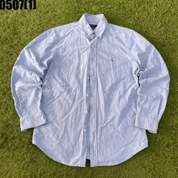 [BUNJANG] Polo Ralph Lauren Sky Blue Long Sleeve Shirt / 폴로 랄프로렌 셔츠 하늘색 긴팔