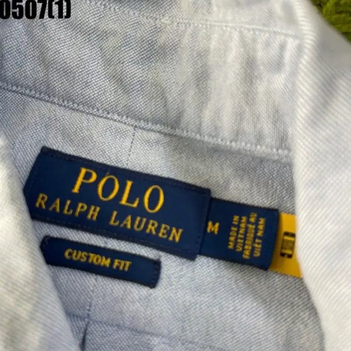 [BUNJANG] Polo Ralph Lauren Sky Blue Long Sleeve Shirt / 폴로 랄프로렌 셔츠 하늘색 긴팔