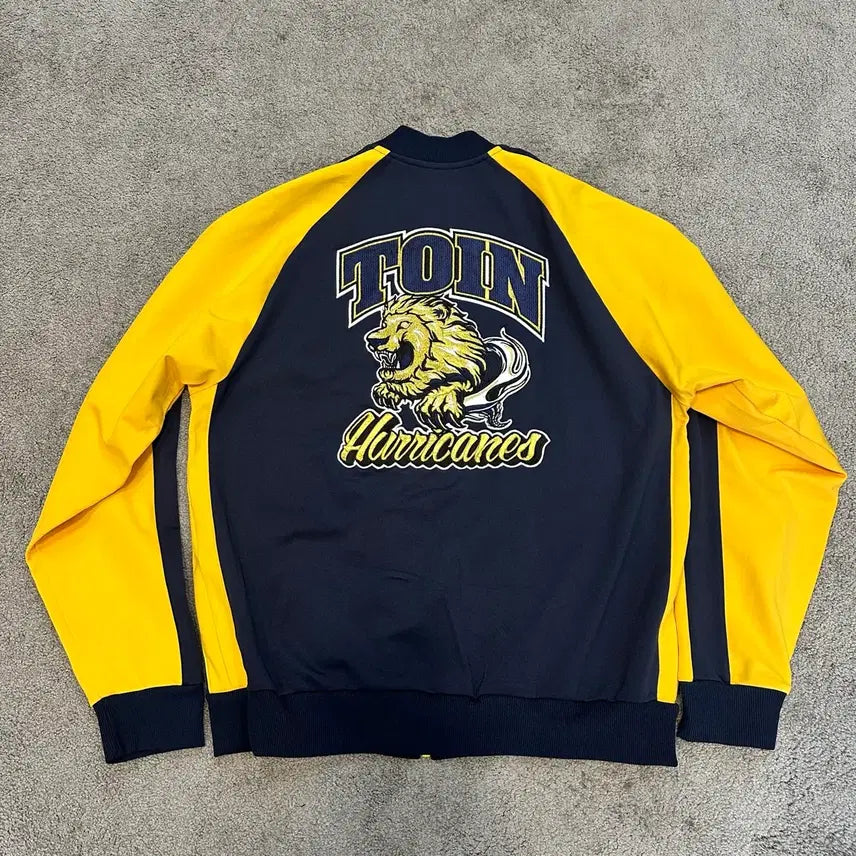 [BUNJANG] Mizuno Old School Colorblock Track Top Jersey / 미즈노 올드스쿨 배색 트랙탑 저지M-L