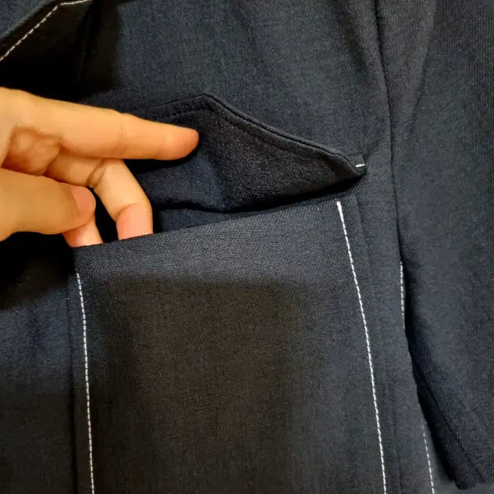 [BUNJANG] SPAO Stitch Short Sleeve Jacket Size S / 스파오 스티치 반팔자켓