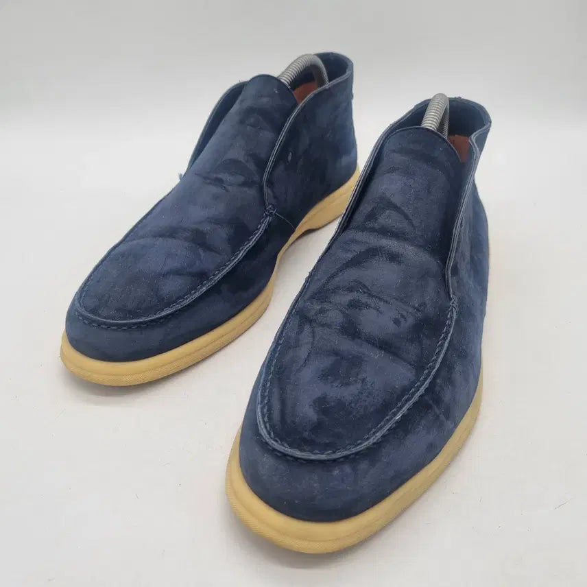 [BUNJANG] Andrea Ventura Navy Suede Chukka Boots (Men&