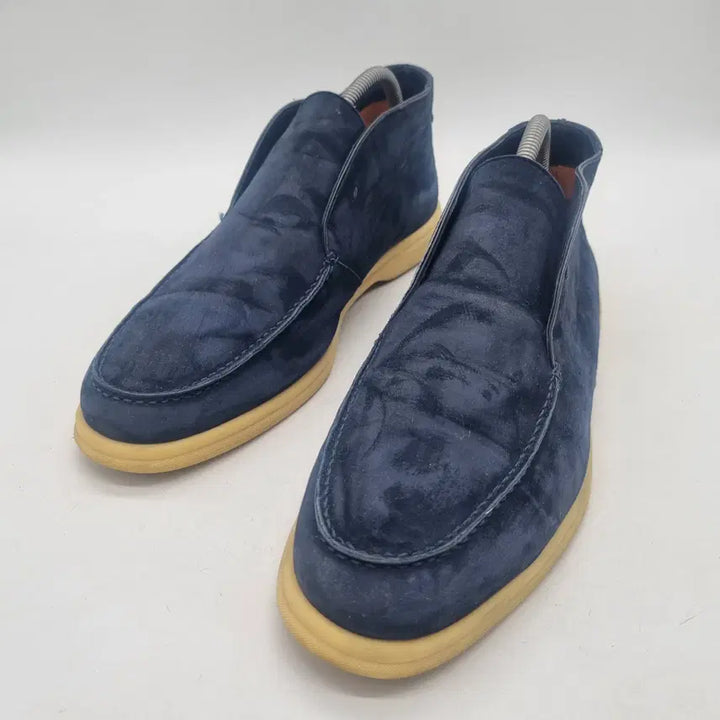 [BUNJANG] Andrea Ventura Navy Suede Chukka Boots (Men&