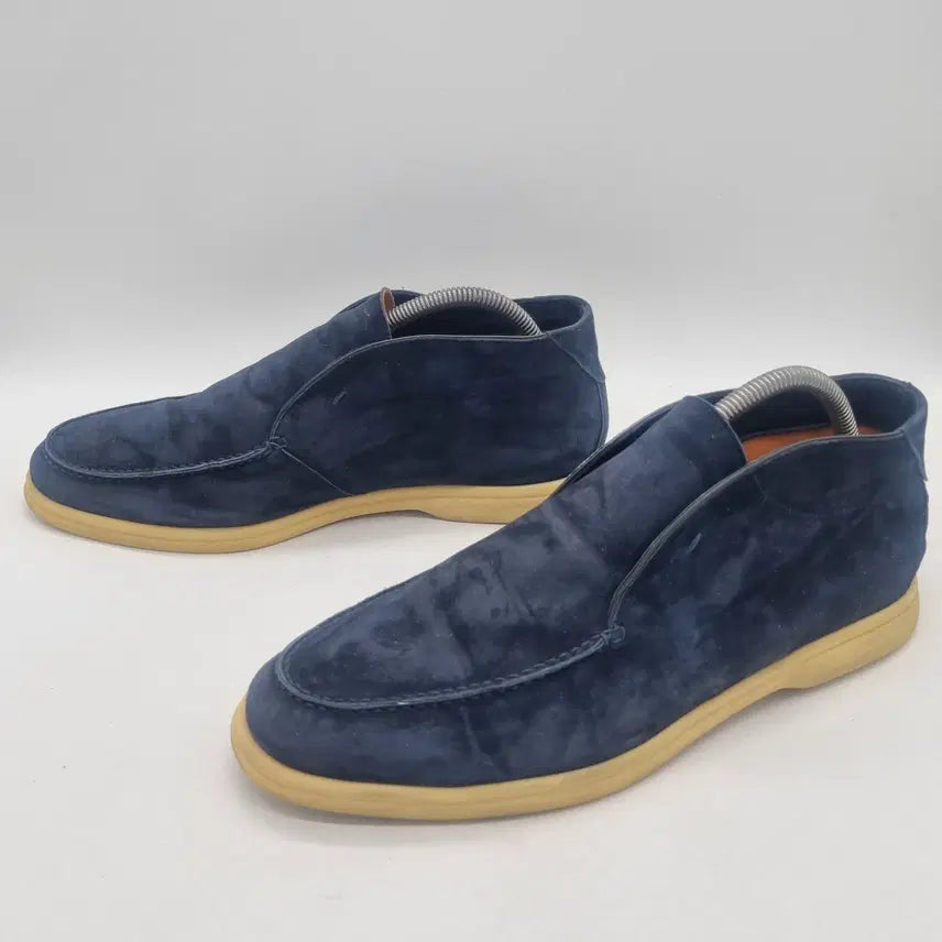 [BUNJANG] Andrea Ventura Navy Suede Chukka Boots (Men&