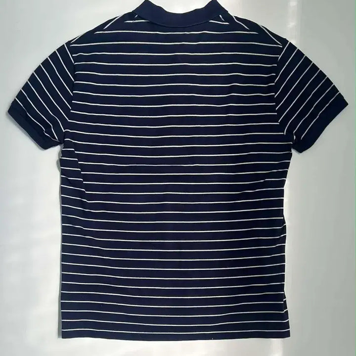 [BUNJANG] Polo Ralph Lauren Slim Fit Stretch Mesh Stripe Polo Shirt / [XL] 폴로 랄프로렌 슬림핏 스트레치 메쉬 스트라이프 폴로 셔츠 pk