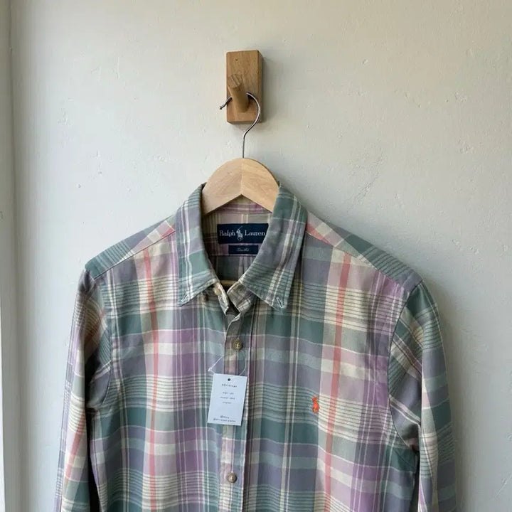 [BUNJANG] Polo Ralph Lauren Checkered Slim Fit Shirt / 16863 - 폴로 랄프로렌 체크 셔츠