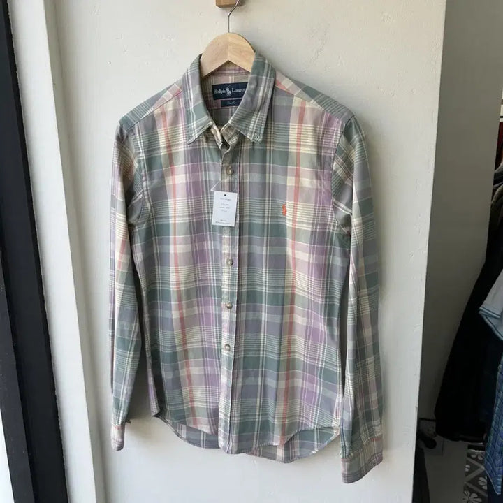[BUNJANG] Polo Ralph Lauren Checkered Slim Fit Shirt / 16863 - 폴로 랄프로렌 체크 셔츠