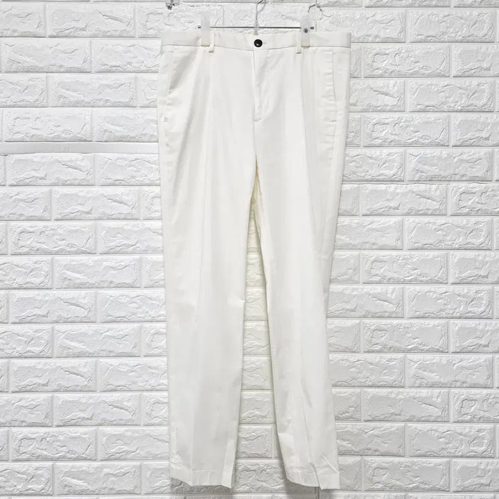 [BUNJANG] DKNY White Cotton Pants 32 Inch Waist / 32인치 DKNY 화이트 면바지 D120