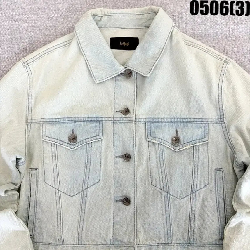 [BUNJANG] Leshop Light Wash Denim Jacket M / M 르샵 연청 데님 자켓 0506(3)