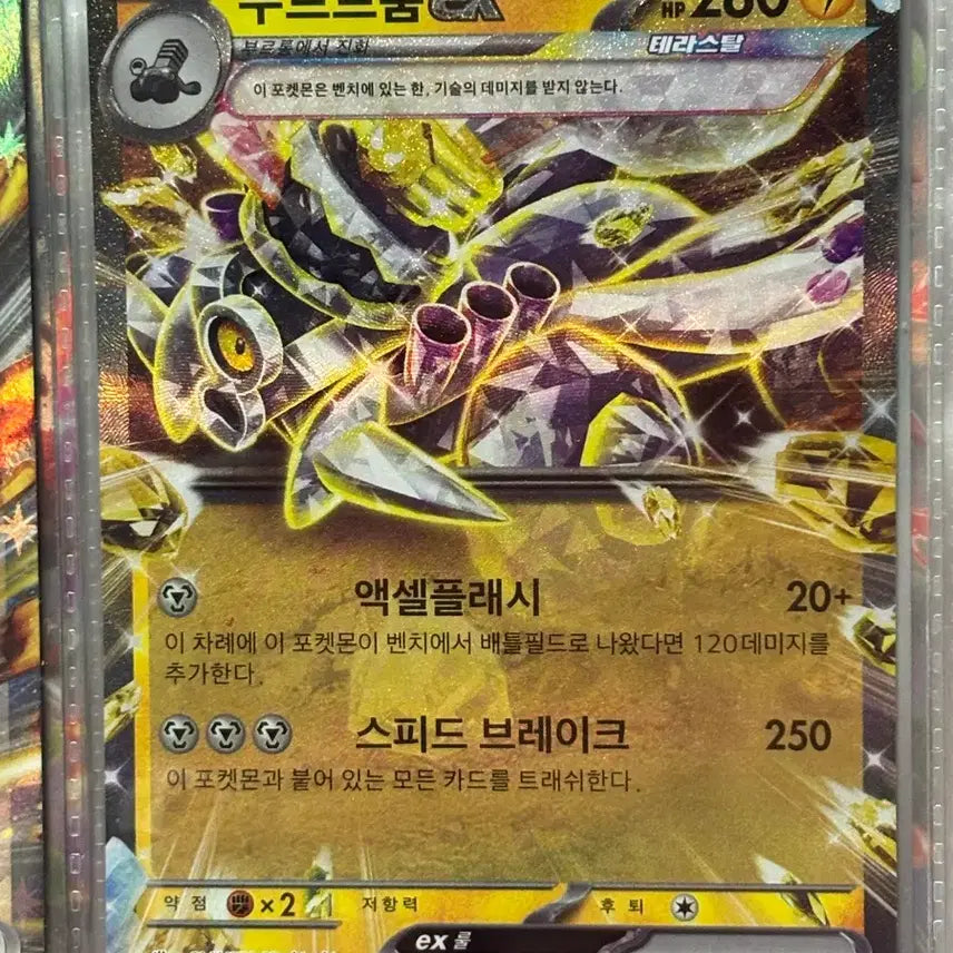 [BUNJANG] Pokemon Card Bururuuru Ex RR Terastal Card 015/064 / 포켓몬 카드 부르르룸 ex RR 테라스탈카드 015/064