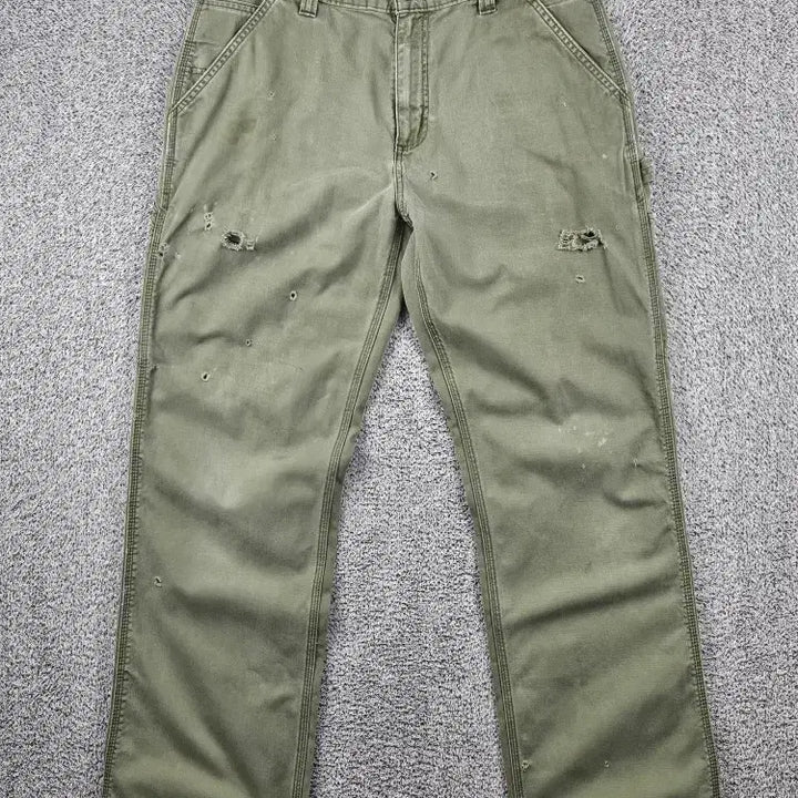 [BUNJANG] Carhartt Cotton Single Knee Carpenter Pants - 34x34 / 칼하트 코튼 싱글니 카펜터 팬츠 ( 34X34 ) / 12114