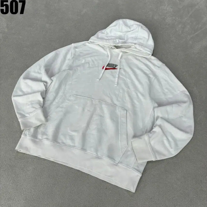 [BUNJANG] Nike White Hoodie L / 나이키 화이트 후드티 L