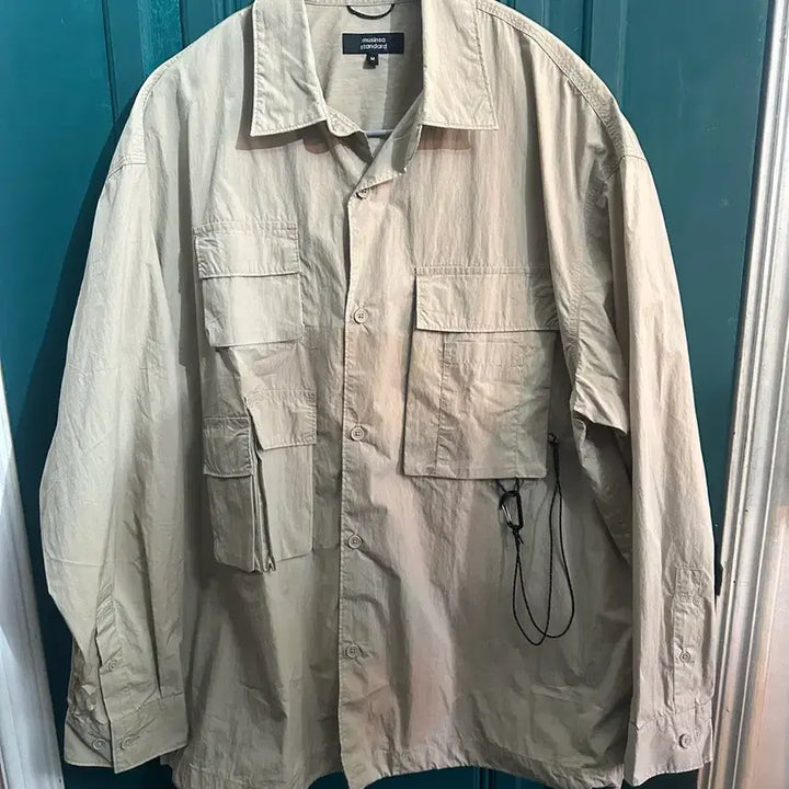 [BUNJANG] Musinsa Standard City Leisure CN Multi Pocket Shirt M / 무신사 스탠다드 시티레저 CN 멀티 포켓 셔츠 M