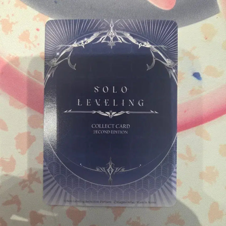 [BUNJANG] Solo Leveling Sung Jinwoo SR Card + Bonus Card / 나 혼자만 레벨업 카드 팔아보아요 택포 12 성진우 sr*+서비스 카드
