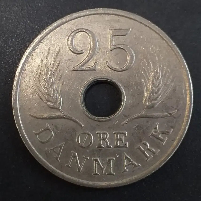 [BUNJANG] 1967 Denmark 25 Ore Coin / 1967년 덴마크 25오레 동전 w860