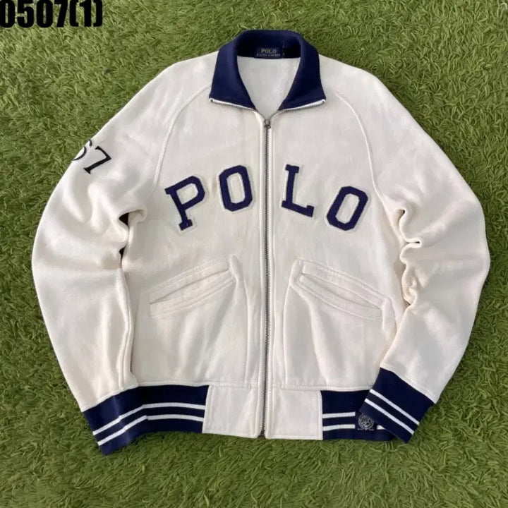[SOLD OUT] 폴로 아이보리 집업 자켓
