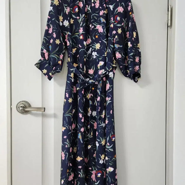 [BUNJANG] DEWL Flower Pattern Dress Size 55 / 듀엘 원피스 새것 55