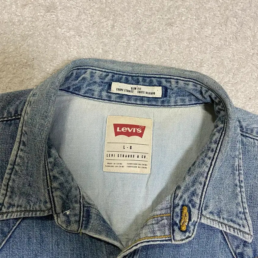 [SOLD OUT] 리바이스 데님 웨스턴 셔츠 L 100