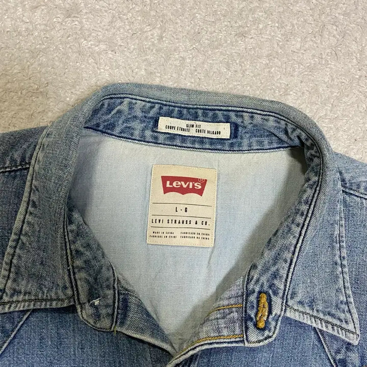 [SOLD OUT] 리바이스 데님 웨스턴 셔츠 L 100