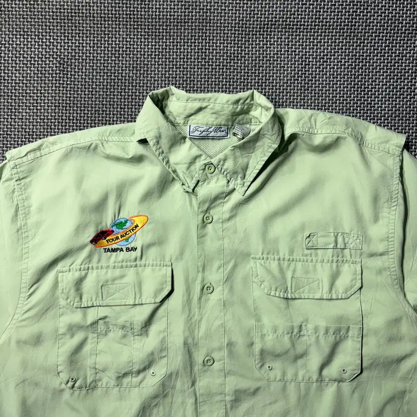 [BUNJANG] Vintage Outdoor Fishing Shirt / 빈티지 아웃도어 피싱 셔츠 old-8695