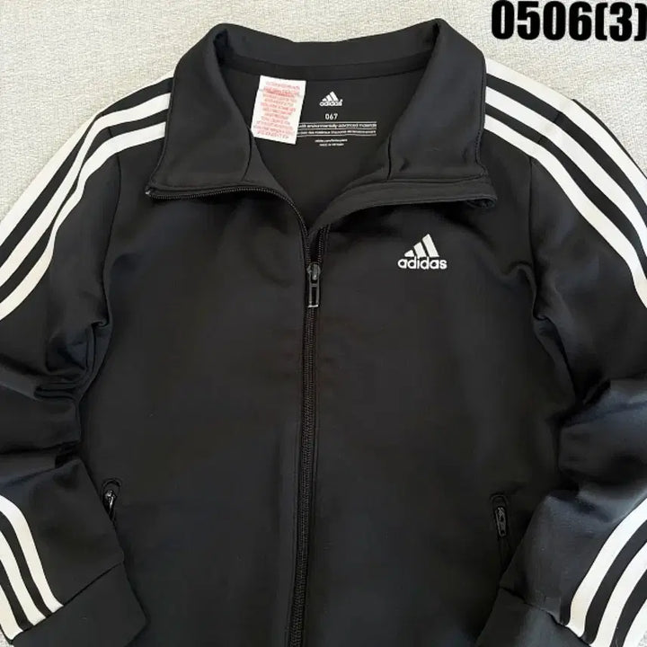 [BUNJANG] Adidas Three-Stripes Training Track Jacket Black / 67 아디다스 삼선 트레이닝 블랙 자켓 0506(3)