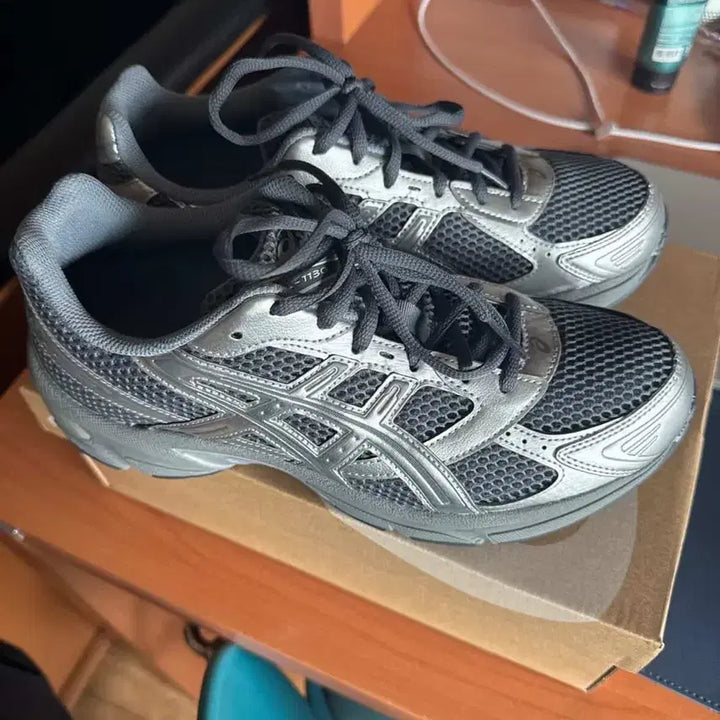 [BUNJANG] ASICS Gel-1130 Steel Grey Pure Silver Sneakers / 아식스 젤 1130 스틸 그레이 퓨어 실버