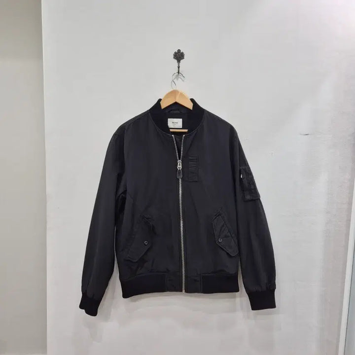 [BUNJANG] Polham Black MA-1 Bomber Jacket / 폴헴 블랙 MA-1 봄버 자켓