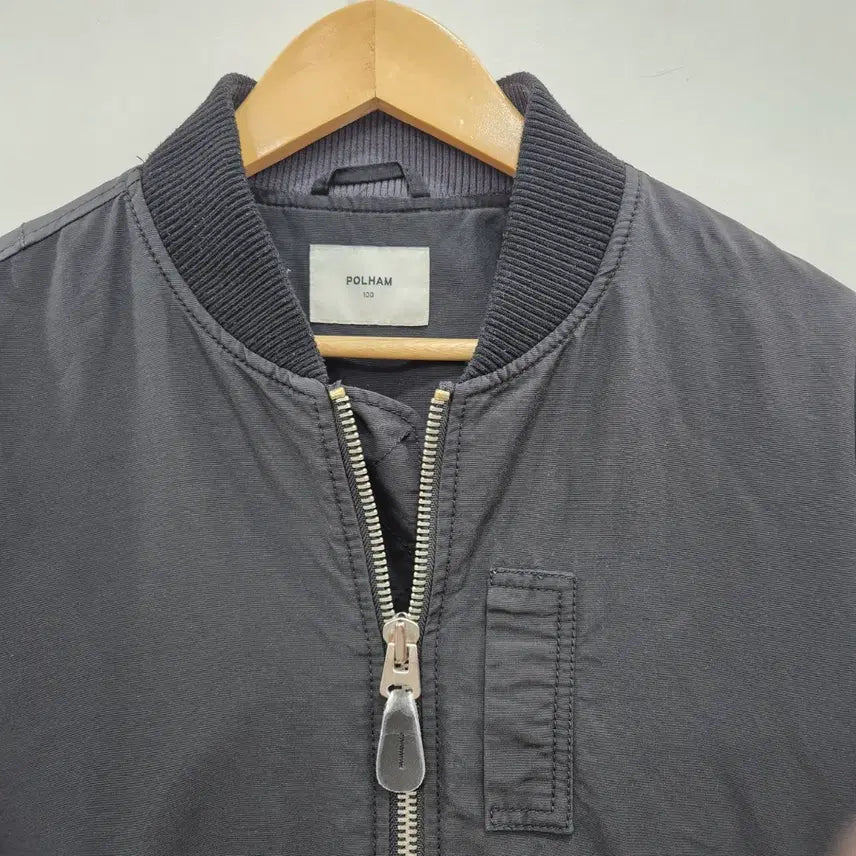 [BUNJANG] Polham Black MA-1 Bomber Jacket / 폴헴 블랙 MA-1 봄버 자켓