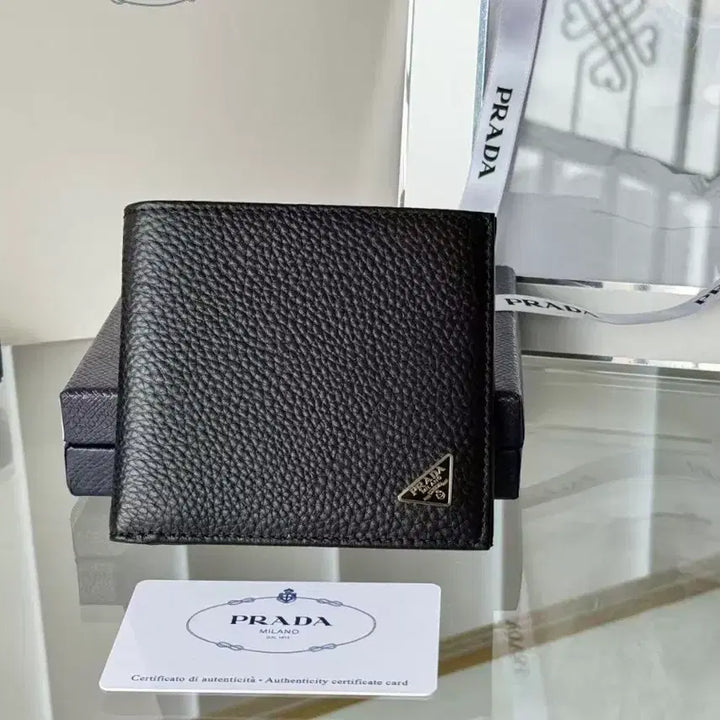 [BUNJANG] Prada Leather Bifold Wallet / 프라다 지갑