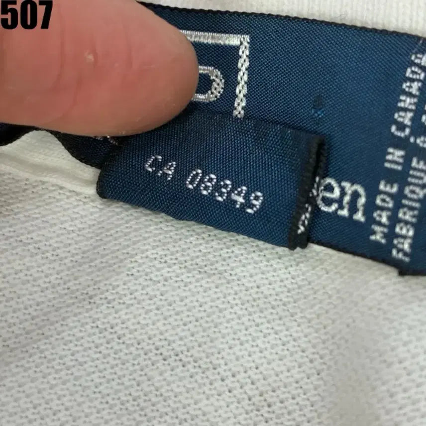 [BUNJANG] Polo Ralph Lauren White Short Sleeve Polo Shirt L / 폴로 랄프로렌 화이트 반팔 카라티 L