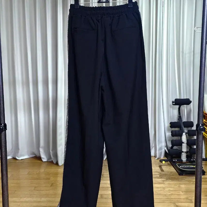 [BUNJANG] DNSR Ethnic Line Banding Pants Black S / DNSR 디앤써 에스닉 라인 밴딩 팬츠 블랙 S