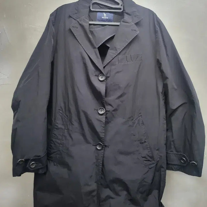 [BUNJANG] Hazzys Black Coat / 헤지스 블랙  코트100