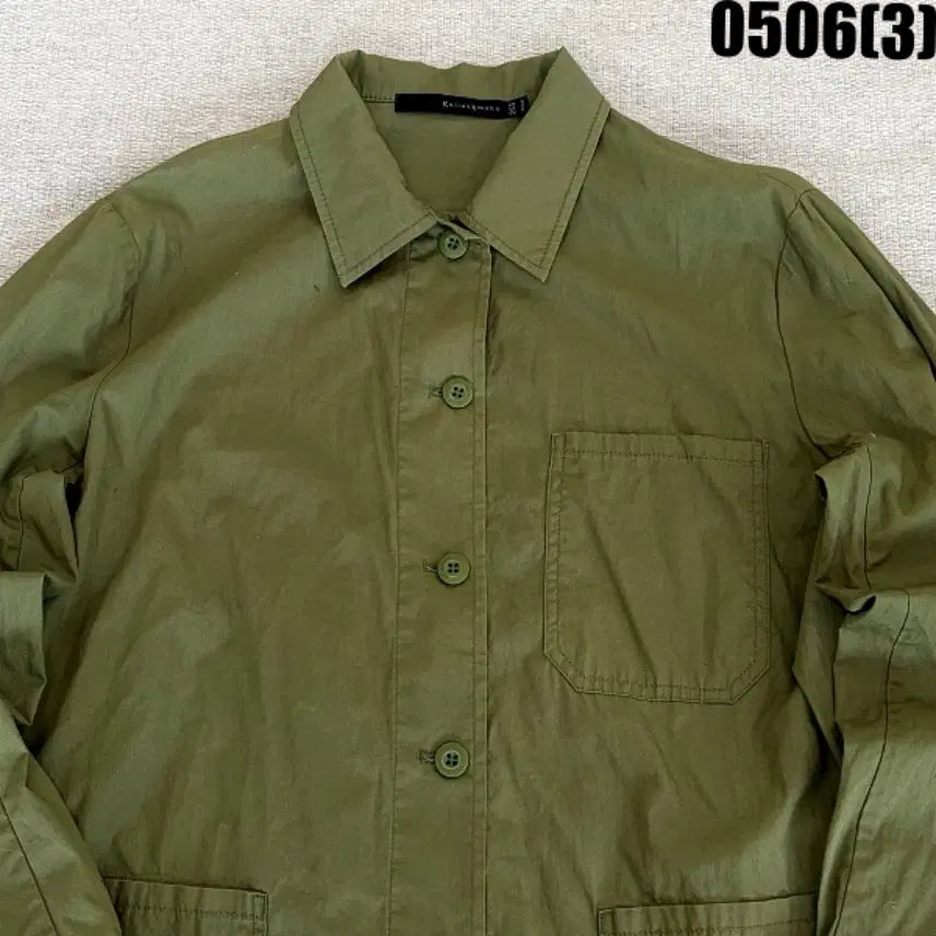[BUNJANG] Kiarakman Khaki Field Jacket - Size S / S 키아아크만 카키색 야상 자켓 0506(3)