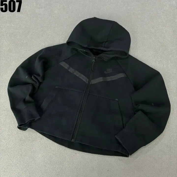 [BUNJANG] Nike Tech Fleece Full-Zip Hoodie Black S / 나이키 테크플리스 후드집업 블랙 s