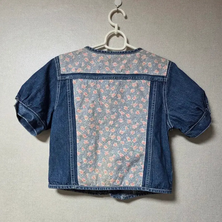 [BUNJANG] Guess Georges Marciano Short Sleeve Denim Jacket L / 게스 GEORGES MARCIANO 반팔 청자켓 L