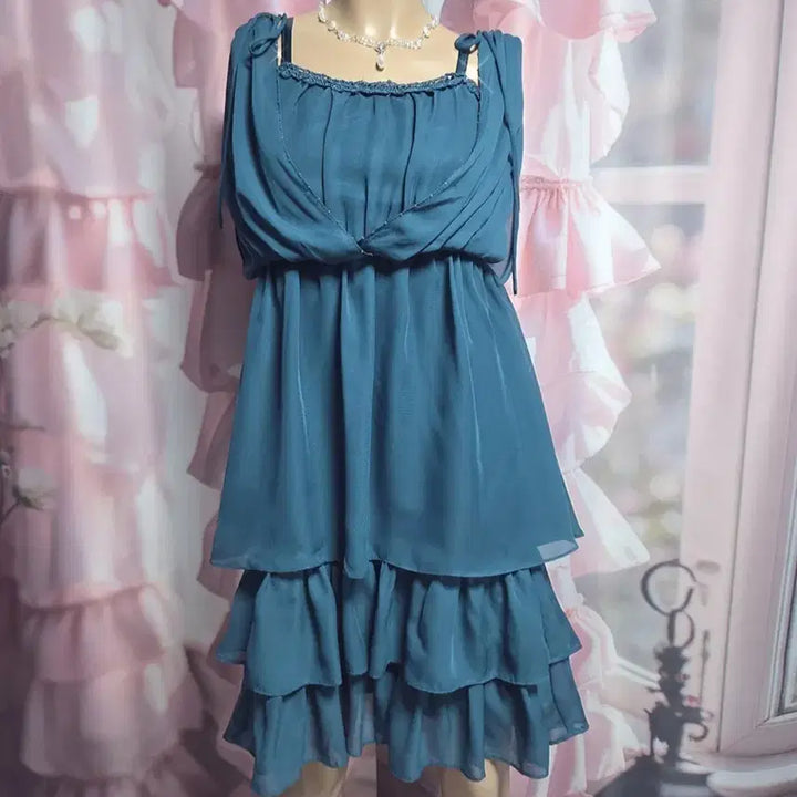 [BUNJANG] Axies Farm Fairy Layered Dress / 엑시즈팜 페어리 캉캉 원피스