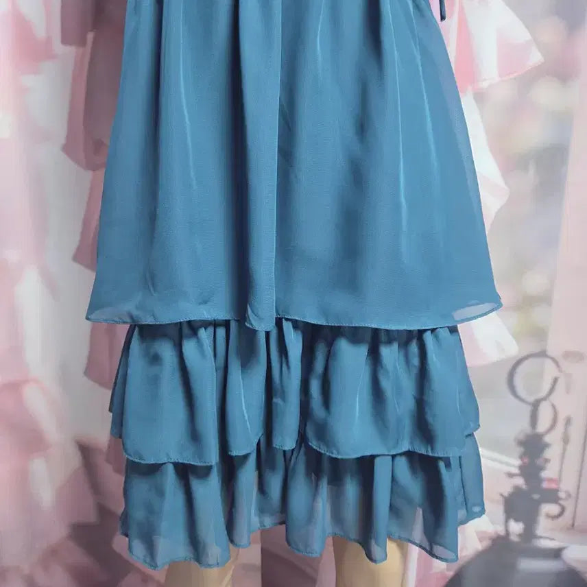 [BUNJANG] Axies Farm Fairy Layered Dress / 엑시즈팜 페어리 캉캉 원피스