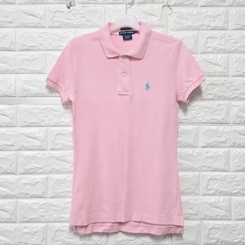 [BUNJANG] Polo Ralph Lauren Pink Short Sleeve Polo Shirt / XS 폴로랄프로렌 핑크 반팔 카라 티셔츠 D124