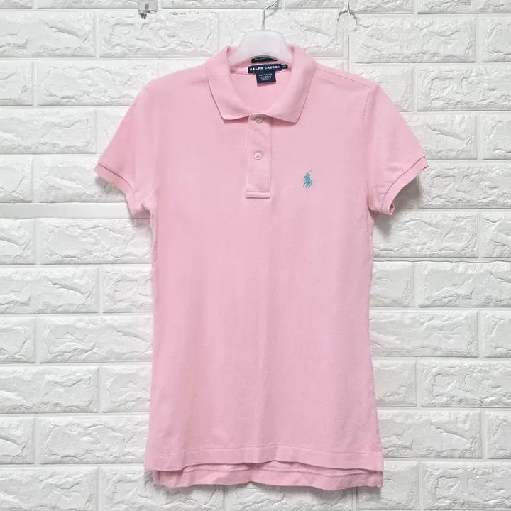 [BUNJANG] Polo Ralph Lauren Pink Short Sleeve Polo Shirt / XS 폴로랄프로렌 핑크 반팔 카라 티셔츠 D124