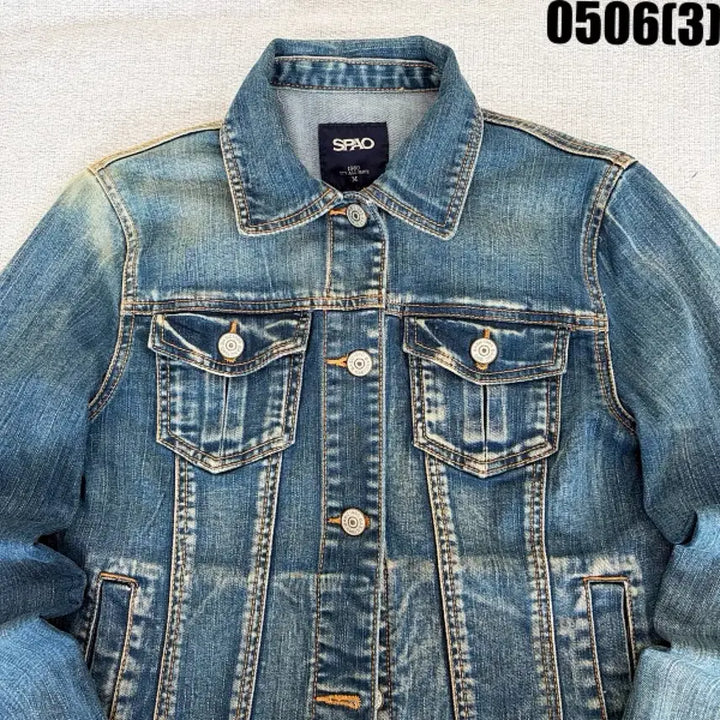 [BUNJANG] SPAO Denim Jacket Blue / M 스파오 데님 청자켓 0506(3)