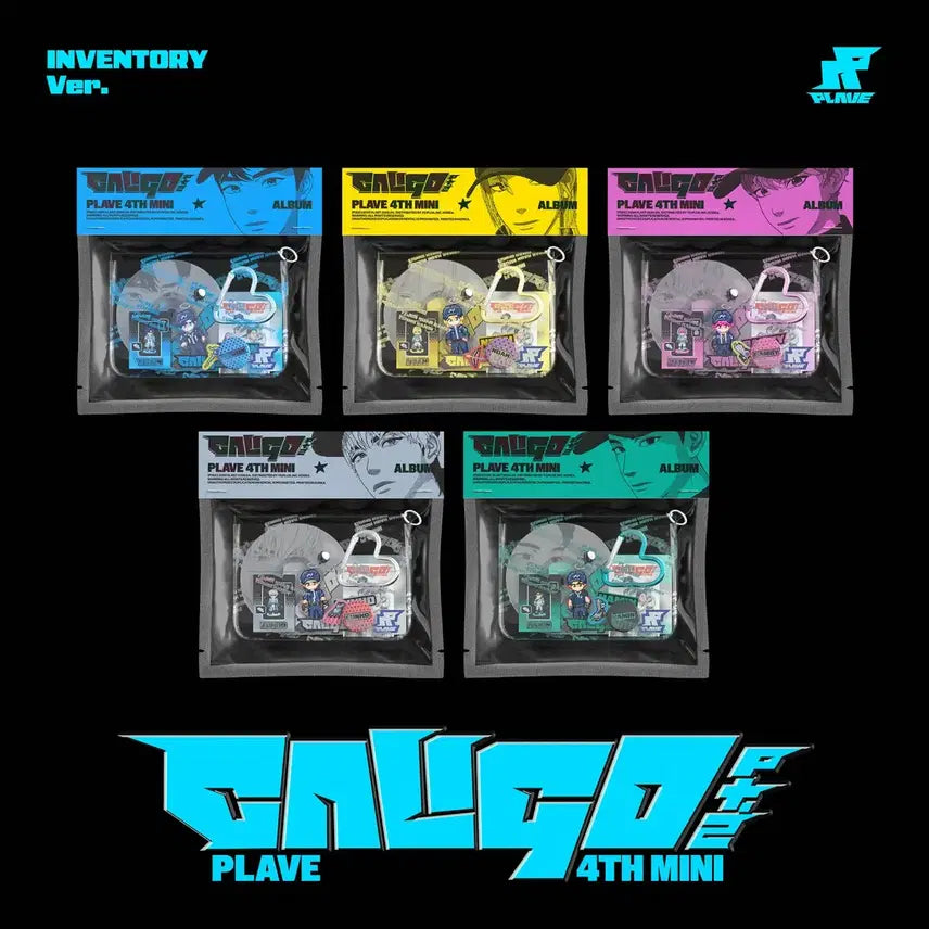 [BUNJANG] PLAVE Kaligo Part 2 Inventory (Concert Ver. A) Sealed Set / [팝니다] 1set (키링 컨포A)플레이브 인벤토리 앨범 미개봉