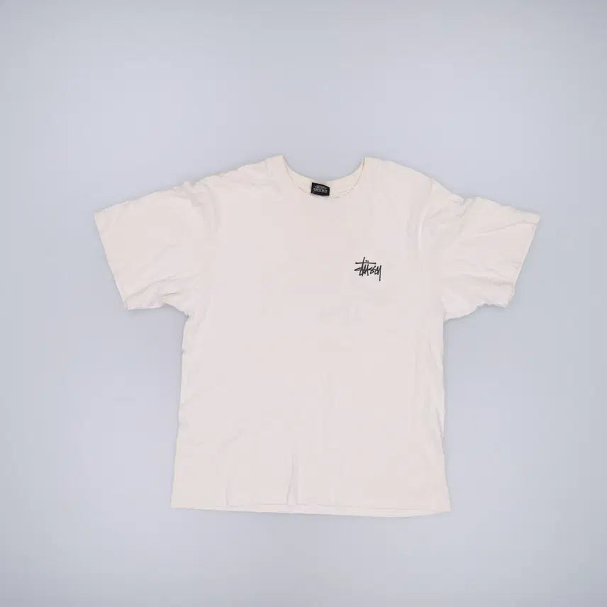 [BUNJANG] M Vintage Small Logo Short Sleeve T-Shirt / M 빈티지 스몰로고 반팔티 0507H1