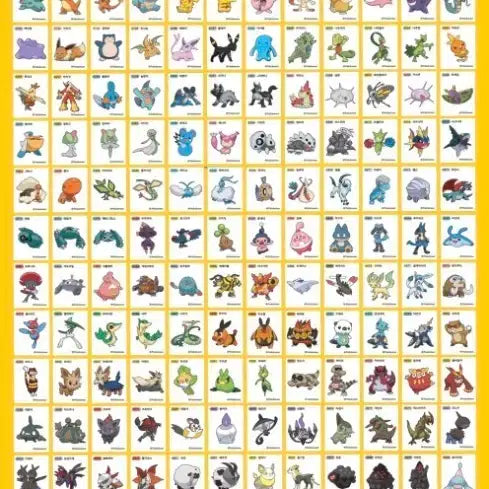 [BUNJANG] Pokemon Sticker Set (Seasons 1-3 &amp; New) / 포켓몬스터 띠부씰 시즌3+23년new