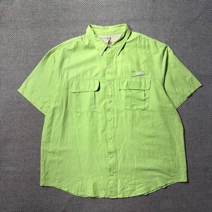 [BUNJANG] BASS Outdoor Fishing Shirt / BASS 아웃도어 피싱 셔츠 old-8698