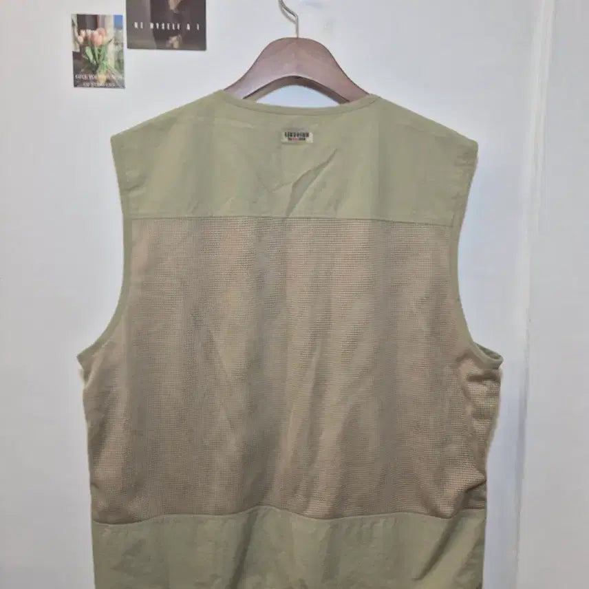 [BUNJANG] Likebeans Khaki Vest XL / 낚시나 아웃도어 활동에 유용한 라이크빈스 카키색 조끼예요 XL