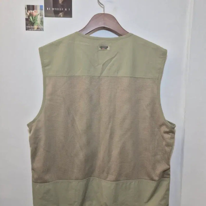 [BUNJANG] Likebeans Khaki Vest XL / 낚시나 아웃도어 활동에 유용한 라이크빈스 카키색 조끼예요 XL