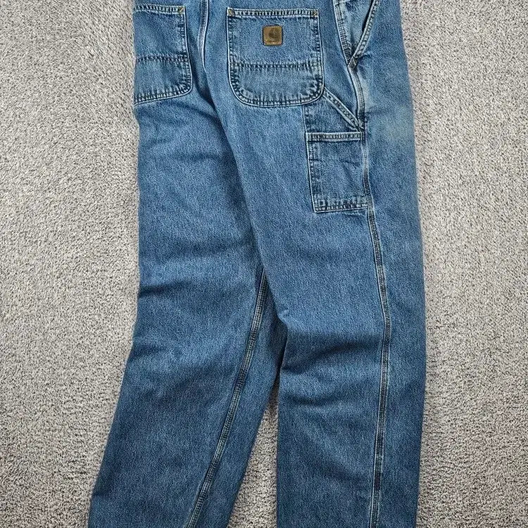 [BUNJANG] Carhartt Denim Single Knee Carpenter Pants / 칼하트 데님 싱글니 카펜터 팬츠 (34X34추정) / 12115