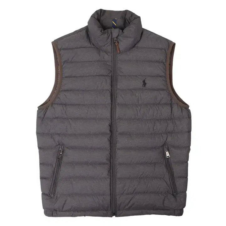 [BUNJANG] Polo Ralph Lauren Grey Quilting Vest / 폴로 랄프로렌 그레이 퀄팅 베스트