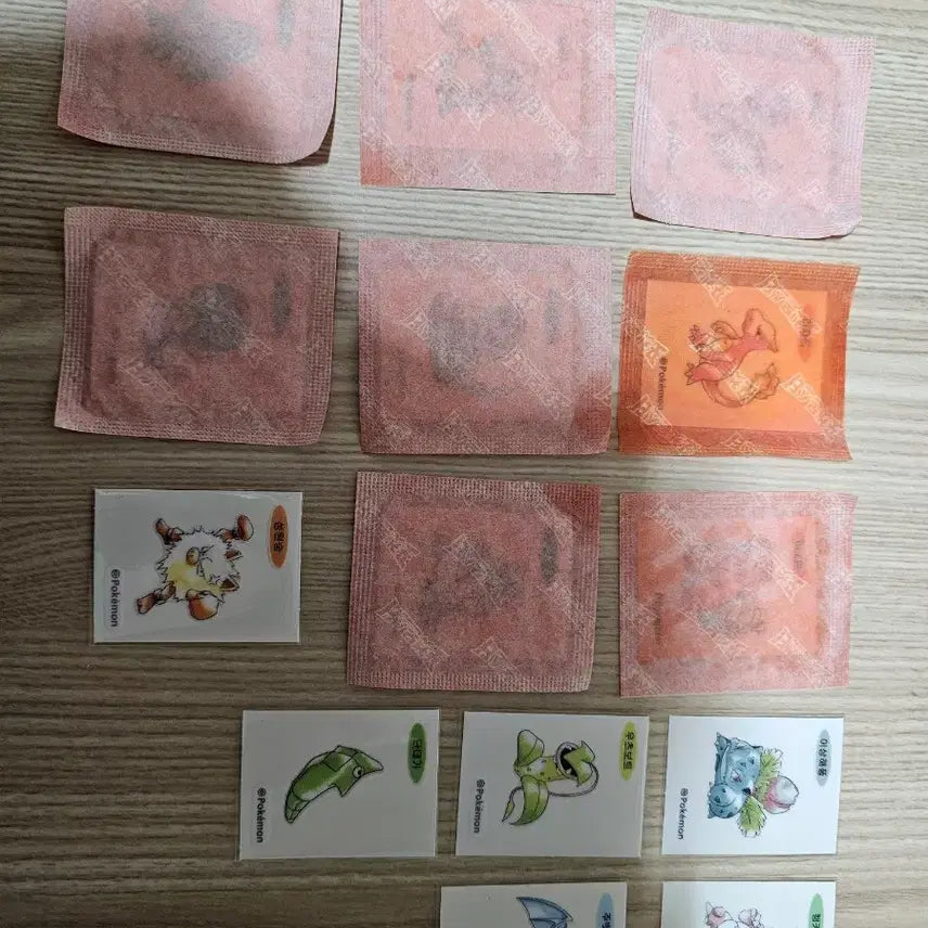 [BUNJANG] Pokemon 30th Anniversary &amp; Artwork Mini Stickers / 포켓몬스터 띠부씰 30주년 아트워크 판매